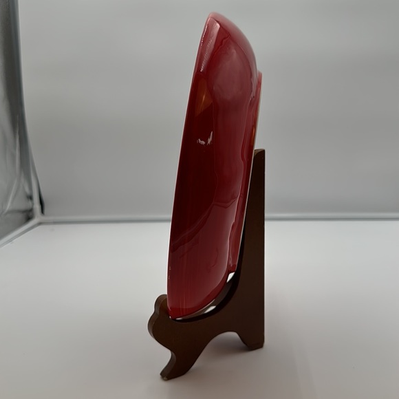 Essential Home Christmas Holiday Chip and Dip Santa Face Ceramic Plate - Picture 5 of 16